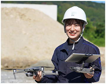 岡﨑組 建設事業部　増田 菜摘