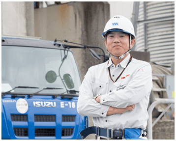 岡﨑組 生コン事業部　課長 川越 英嗣