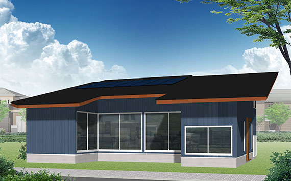 OMX木の家　外観