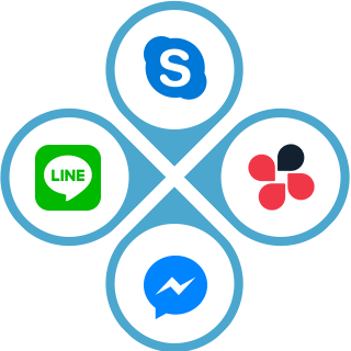 テレビ電話での企業説明や対談